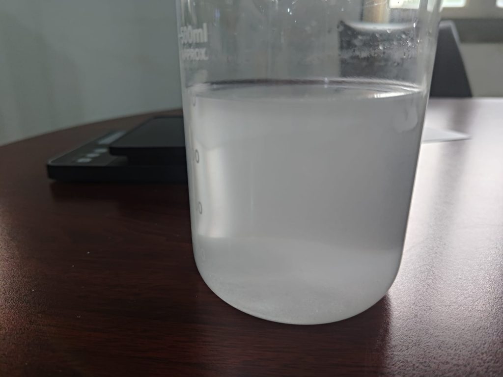 uji pelarutan garam industri kimia tanpa yodium