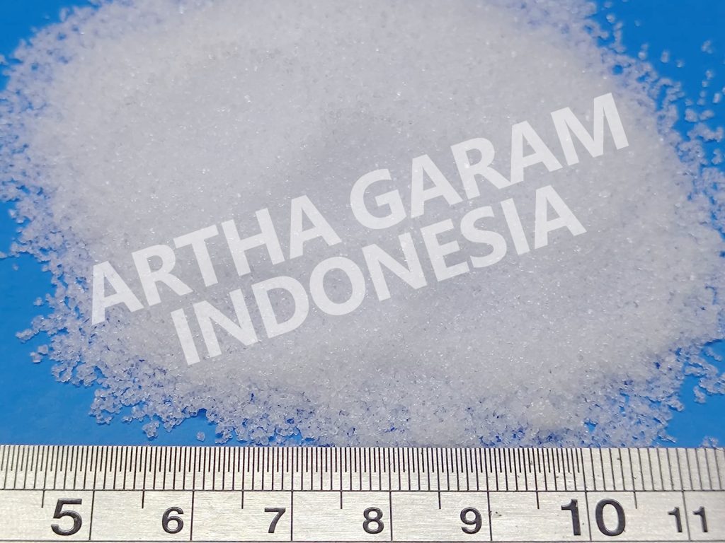 hasil produksi garam industri halus dan kasar
